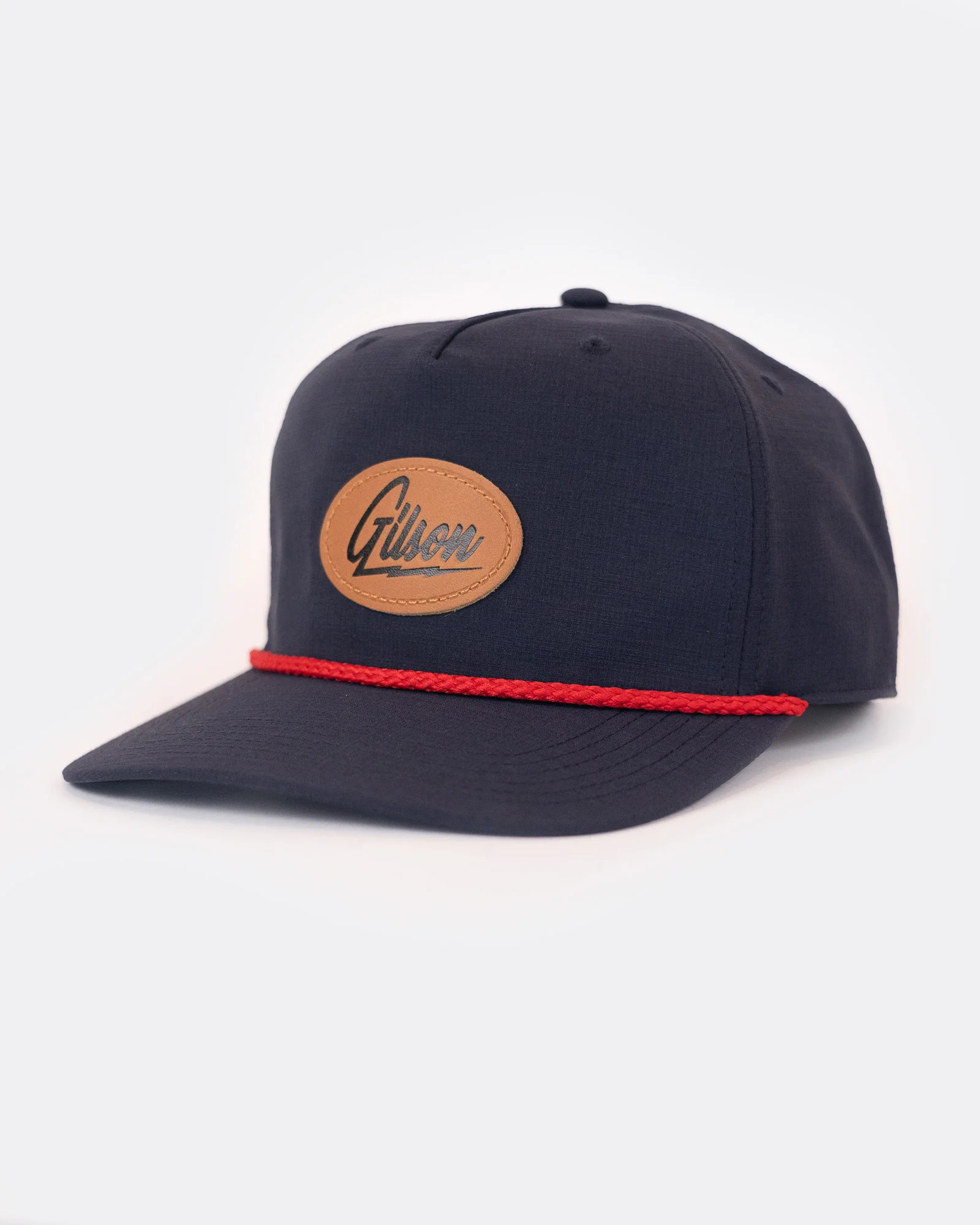 Leather Round Snapback - Image 3